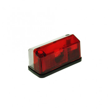 Radex Red/White Bulb Side Marker