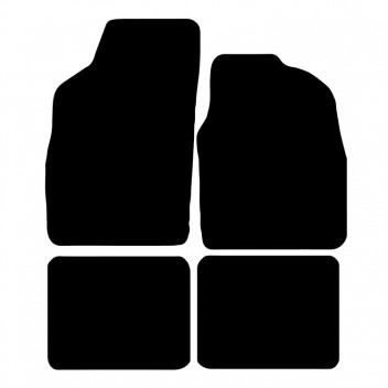 Carpet Mat Set FIAT Panda 2006-2012