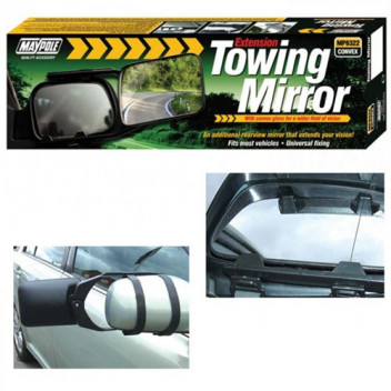 Single Extension Towing Mirror - Convex