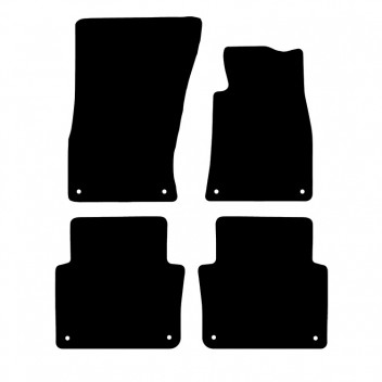 Carpet Mat Set Audi A8 Quattro 2003>2011 (8 CLIPS)