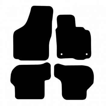 Carpet Mat Set Skoda Octavia Scout ( 2 clip version)  2007-2