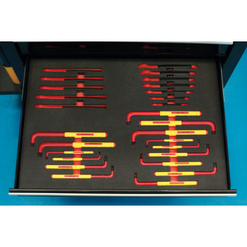 LASER Insulated Wrenches in Foam Inlay