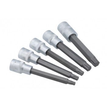 LASER Long Series Torx Plus® Socket Bit Set 1/2 D 5pc"