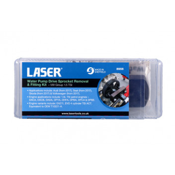 LASER WATER PUMP DRIVER SPROCKET REMOVAL AND FITTING KIT
