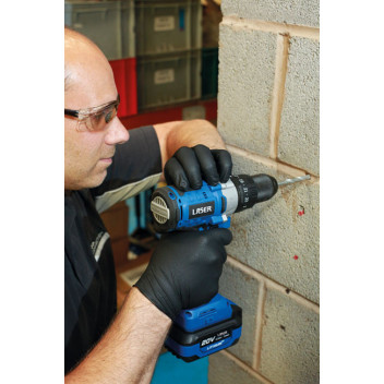 LASER Cordless Variable Speed Impact Drill 20V w/o Battery