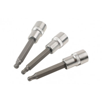 LASER Ball End Socket Bit Set 1/2D 20pc"