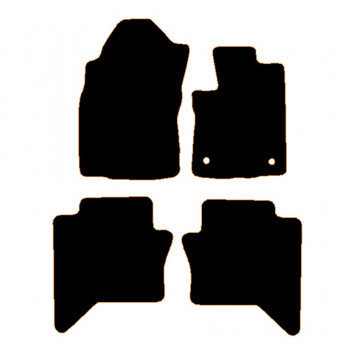 Rubber Mat Set TOYOTA HILUX INVINCIBLE AUTO MATIC