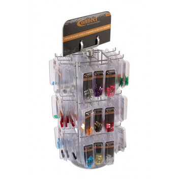 CONNECT Blade Fuse Rack c/w 108 Clam Packs