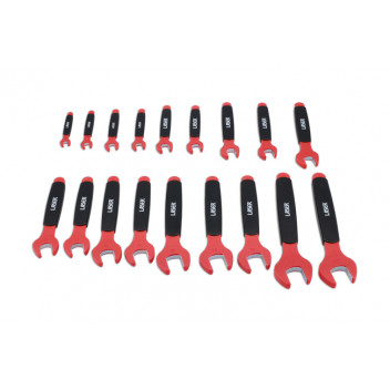 LASER Insulated Open Ended Spanner Set 18pc