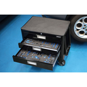 LASER Workshop Trolley - 4 Drawers