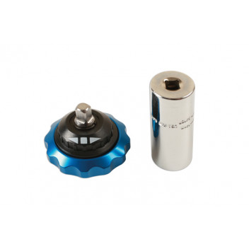 LASER Palm Ratchet with Survivor Socket 1/4D"