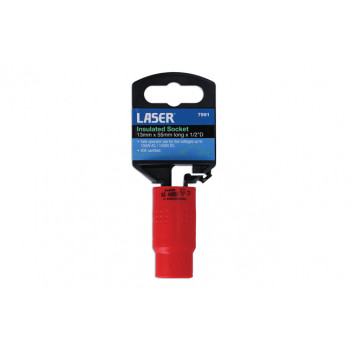LASER Insulated Socket 1/2D 13mm"
