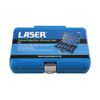 LASER Diesel Injection Wrench Set 6pc