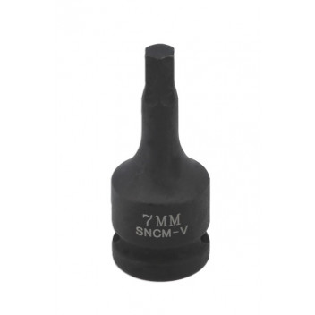 LASER Impact Socket Bit 1/2D 7mm"