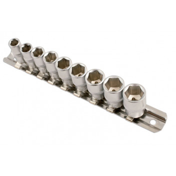 LASER AF Socket Set 1/4D 9pc"