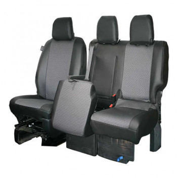 OPEL VIVARO LEATHERETTE SEATCOVERS