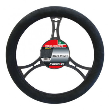 Steering Wheel Cover `Black Velvet` ø 37-39cm