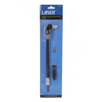 LASER Angled Magnetic Bit Driver - Flexible
