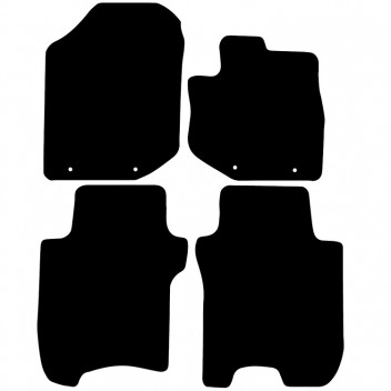 Carpet Mat Set HONDA JAZZ 11>15  (FIXINGS IN DRIVER &