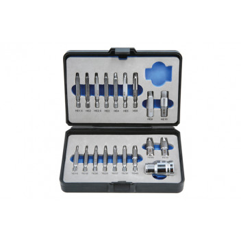 LASER Extractor Set for Torx HEX fittings 19pc