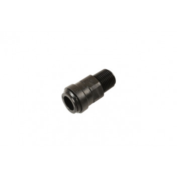 CONNECT Push-Fit Male Connector 15mm Tube OD to 1/2 BSPT Pk