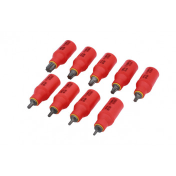 LASER Insulated Star Bit Socket Set 3/8D 9pc"