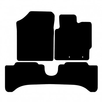 Carpet Mat Set TOYOTA YARIS HYBRID 2014 OB