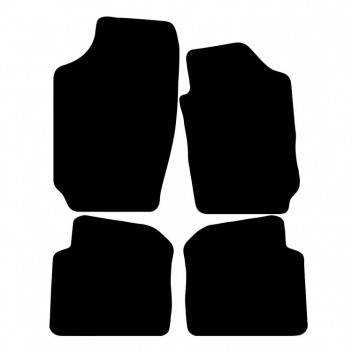 Rubber Mat Set SKODA FABIA 2000-2007