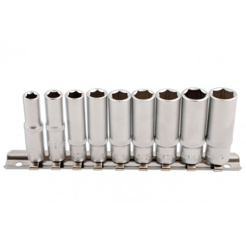 LASER AF Deep Socket Set 1/4D 9pc"