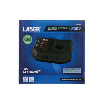 LASER Battery Charger 230V Mains 4 amp with UK Plug