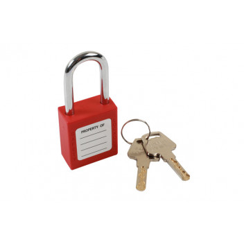 LASER Nylon Bodied Safety Lockout Padlock