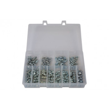 CONNECT Assorted Metric & Imperial Grease Nipples Qty 130