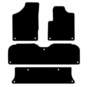 Carpet Mat Set Sharan 2006>2010 (11 Clip Version)