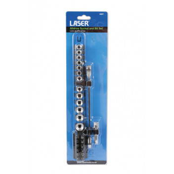 LASER Alldrive Socket and Bit Set - Low profile 27pc