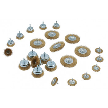 LASER Wire Brush Assortment 24pc