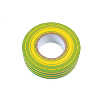 CONNECT Green & Yellow PVC Insulation Tape 19mm x 20m Pk 1