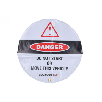 LASER Steering Wheel Lockout Cover 600mm
