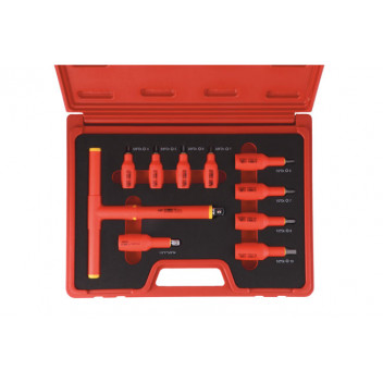 LASER Insulated Socket Hex Bit Set 10pc
