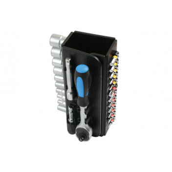 LASER Socket/ Bit Set 37pc 1/4D"