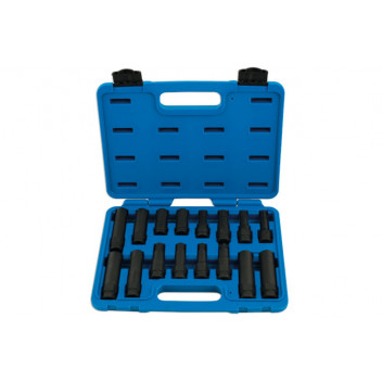 LASER Locking Wheel Nut Master Key Set 16pc