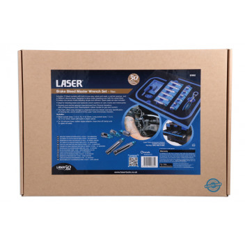 LASER Brake Bleed Master Wrench Set 19pc - 50th Anniversary