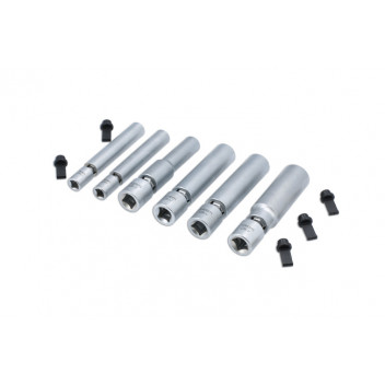 LASER Swivel Spark & Glow Plug Socket Set 1/4D