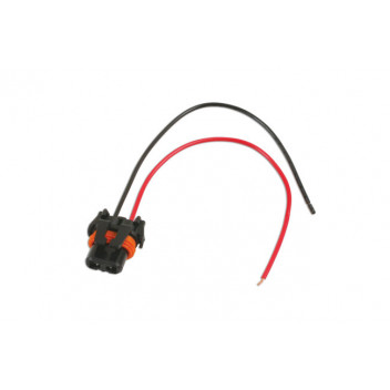 CONNECT 2 PIN HIGH  BEAM HEADLIGHT CONNECTOR PACK 2