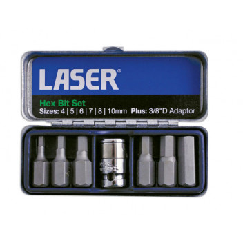 LASER Hex Bit Set - 7pc