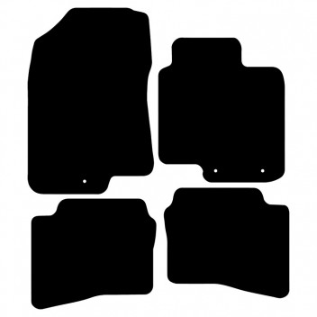 Carpet Mat Set HYUNDAI i20-2015ON withPress Stud Fixin