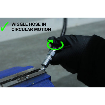 LASER Flexi-hose & Connector(4 JAW) Grease Hose
