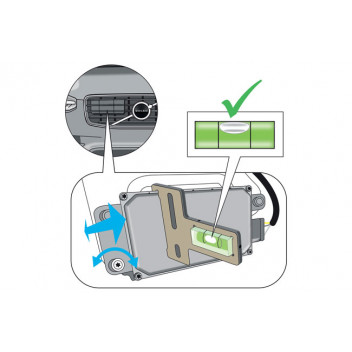 LASER ADAS RADAR ANGLE SETTING TOOL FOR VOLVO