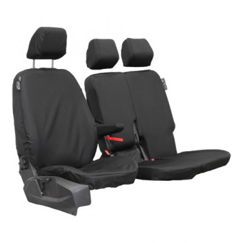 FORD CONNECT TREND 2014 FRONT SET-BLACK  SEATCOVER PROTECTOR