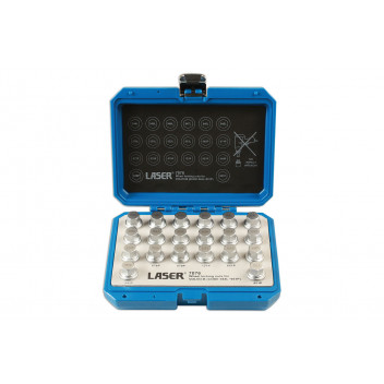 LASER Locking Wheel Nut Key Set 20pc Volvo
