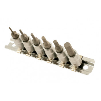 LASER Hex Bit Set 1/4D 6pc"